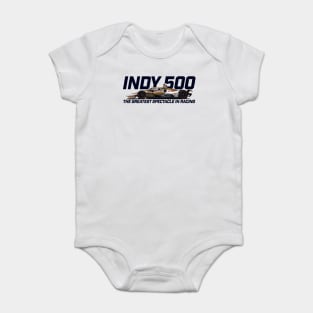 Indy Greatest Spectacle (blue text) Baby Bodysuit